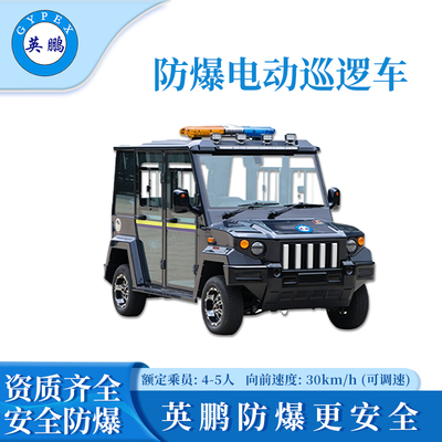 4-5座封闭式防爆电动巡逻车