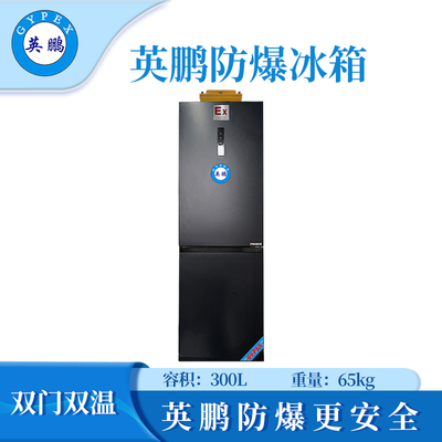 英鹏防爆双门双温冰箱300L
