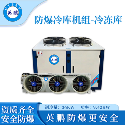 英鹏防爆冷库机组-冷冻库15p