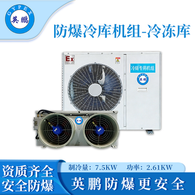 英鹏防爆冷库机组-冷冻库3p